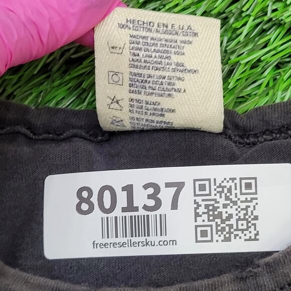 Vintage 90s OZZY Australia Surf Shirt M/L 21x27 Faded Black - Picture 7 of 12